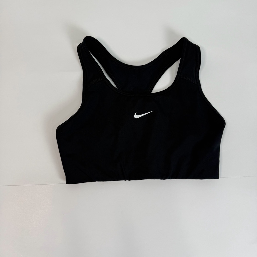 Nike Black Dri-FIT Sports Bra - Supportive Racerback